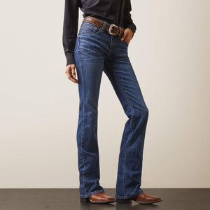 Ariat Women's REAL Perfect Rise Leila Boot Cut Jean